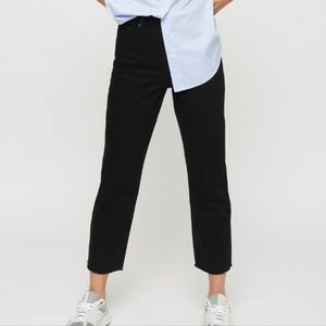 NWT Dynamite Gisele Straight Ultra High Waist Jeans